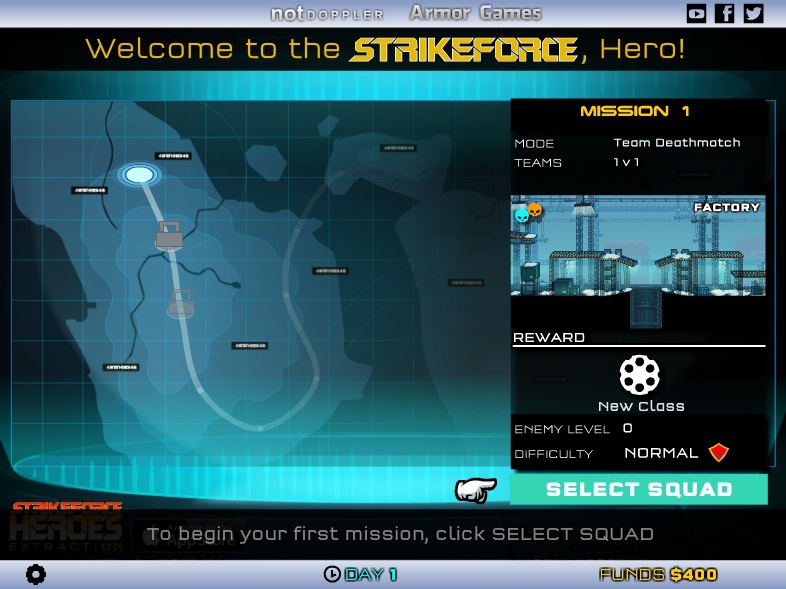 strike force heroes 3 armorgames