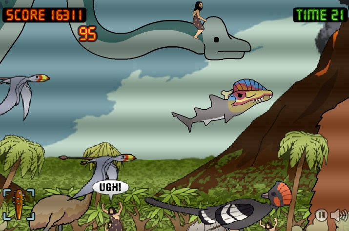 Flash Game - Prehistoric Shark 