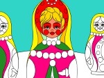 Play Russian Dolls Coloring Game free