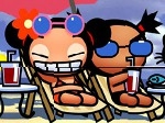 Play Pucca Beach Puzzle free
