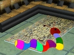 Game Rainbow Worm: Escape
