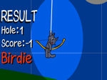 Game Cat with Bow Golf